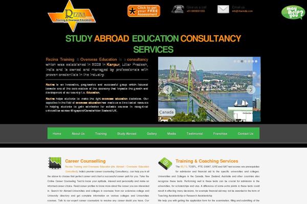 Site using WP Float plugin