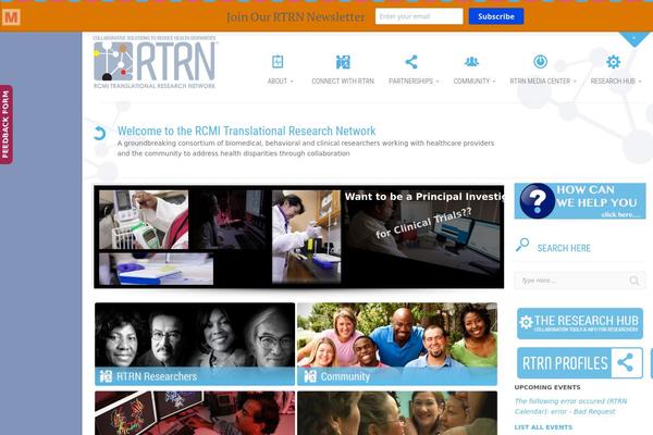 Site using Crumina_slider plugin