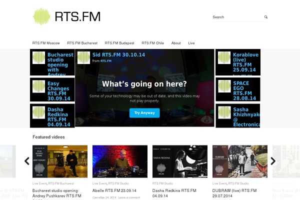 Site using Fullwidth-audio-player plugin