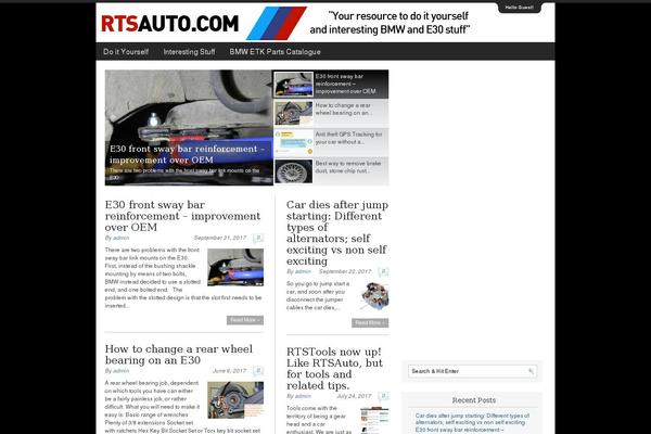 Magazine Premium theme site design template sample