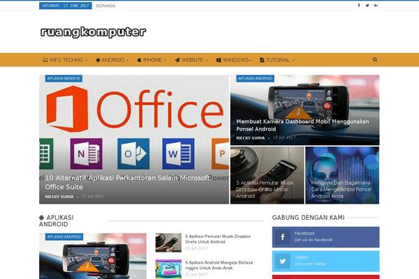 Site using Td-standard-pack plugin