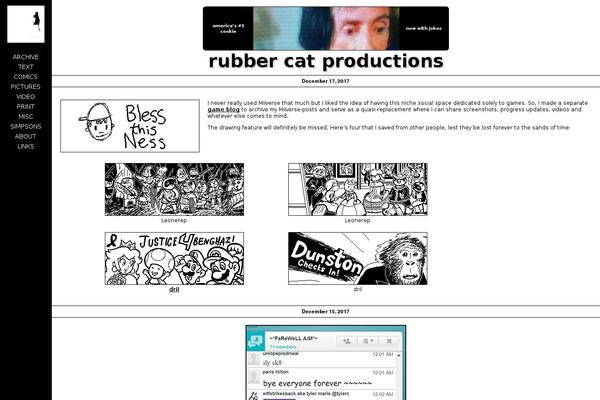 rubbercat.net site used Bouncecat