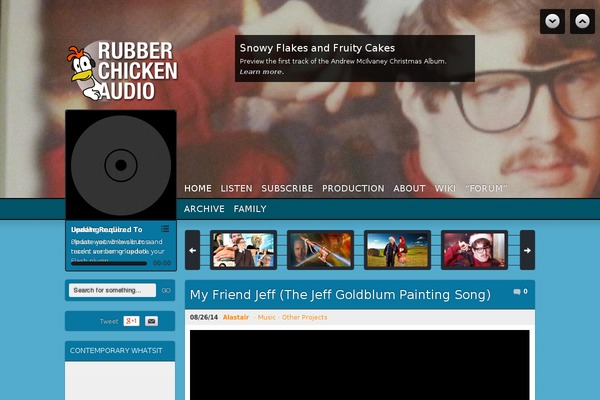 Soundcheck theme site design template sample