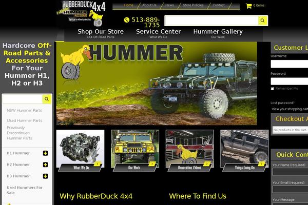 Site using Dhvc-woocommerce-page plugin
