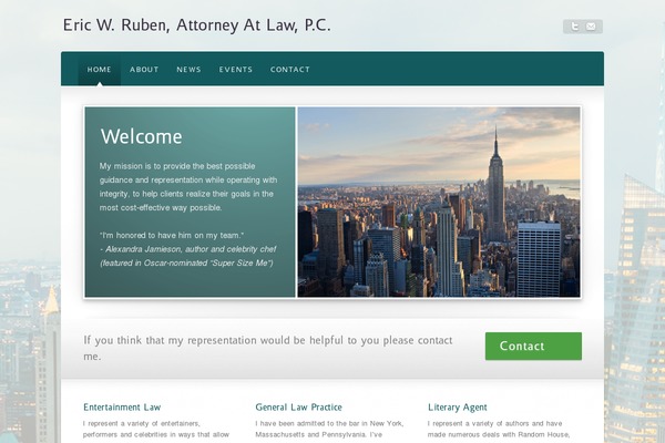 Awake theme site design template sample