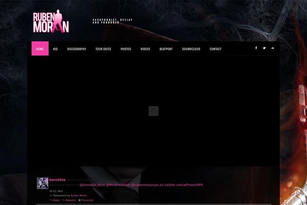 Site using DevBuddy Twitter Feed plugin