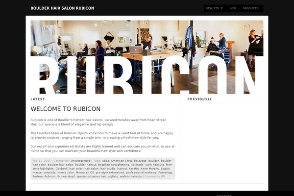 Modularity theme site design template sample