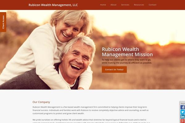 Site using Genesis Sticky Menu plugin