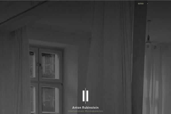 rubinstein-akademie.de site used Rubin