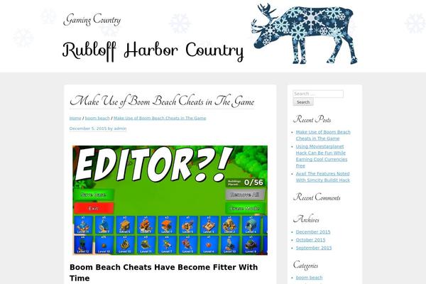 White Xmas theme site design template sample