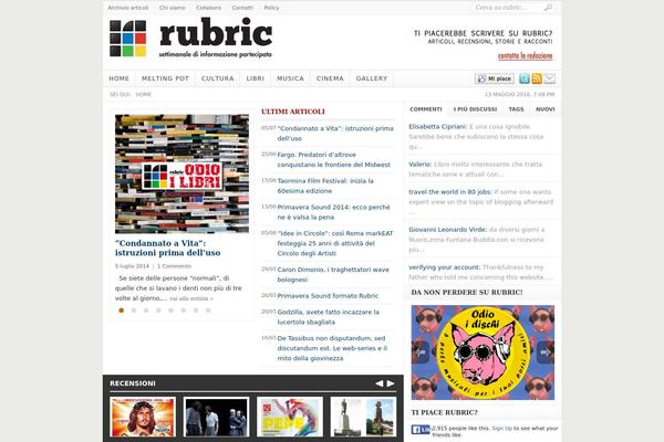 Weekly theme site design template sample