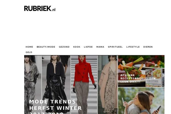 Zeen theme site design template sample