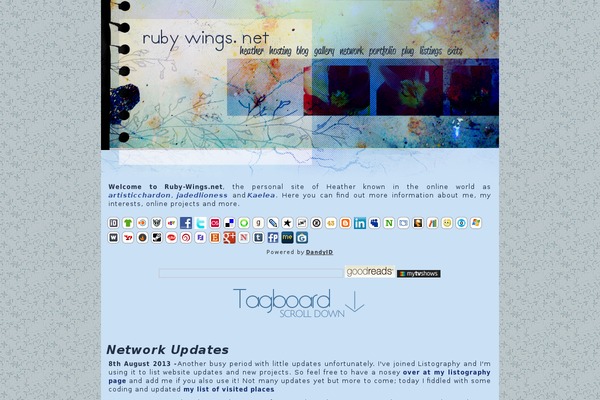 ruby-wings.net site used Zoren-wpcom