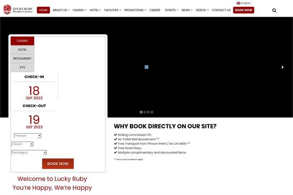 Site using Motopress-hotel-booking-lite plugin