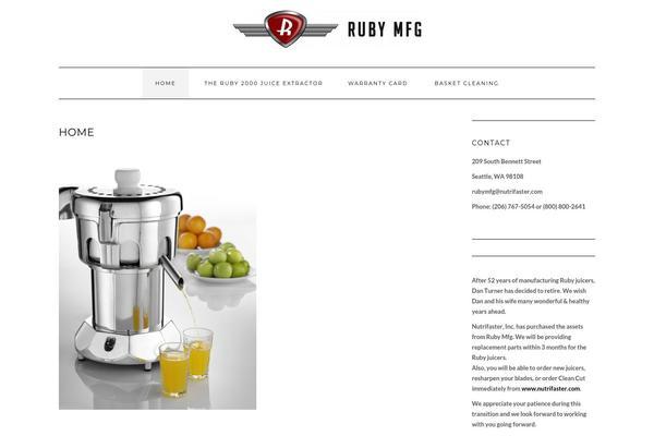 Kale theme site design template sample