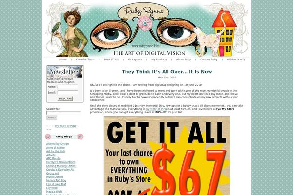 rubyrynne.biz site used Alternative