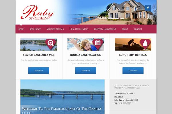 Streamline Pro theme site design template sample