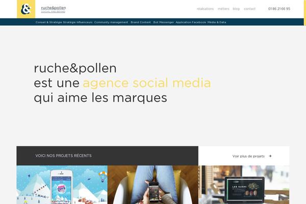 ruche-pollen.com site used Ruchepollen