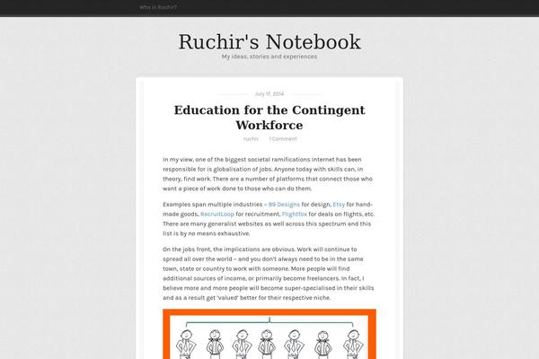 Site using Social Sharing by Danny plugin