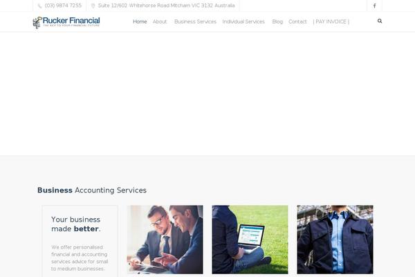rucker.com.au site used Rucker-financial