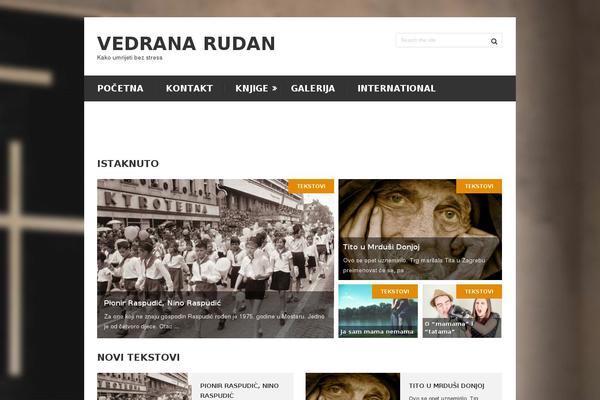 Bookshelf theme site design template sample