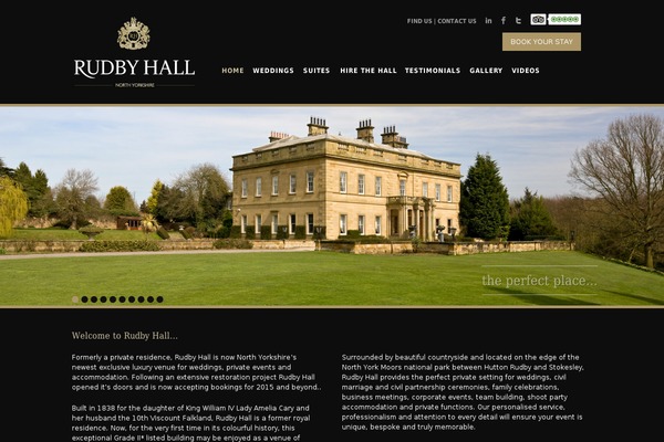 Melrose theme site design template sample