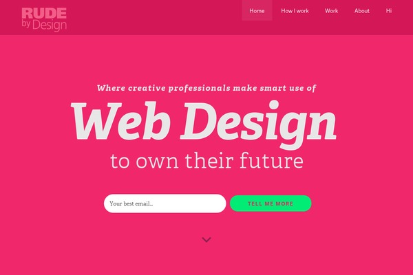 Author Pro theme site design template sample