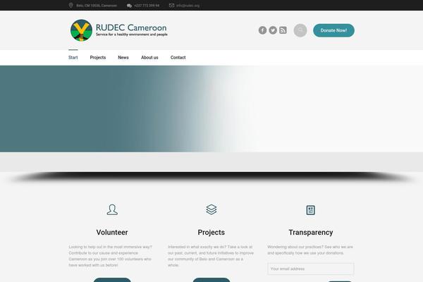 Welfare theme site design template sample