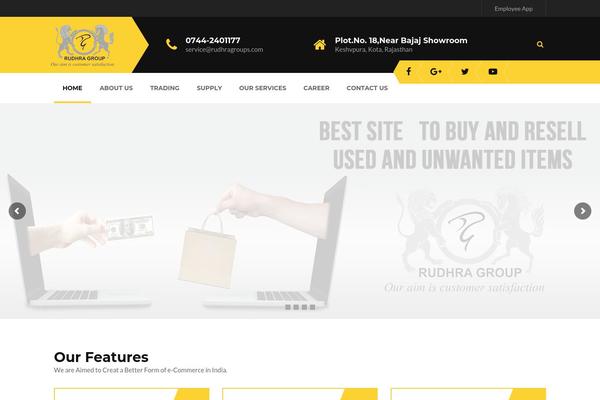 Site using Thememove-core plugin