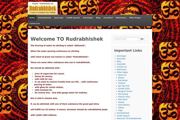 Responsive theme site design template sample