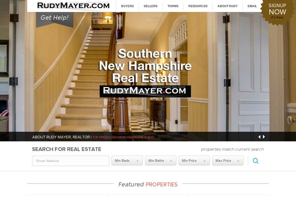 Fremont theme site design template sample