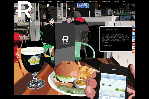 rudysnewhaven.com site used Rudys