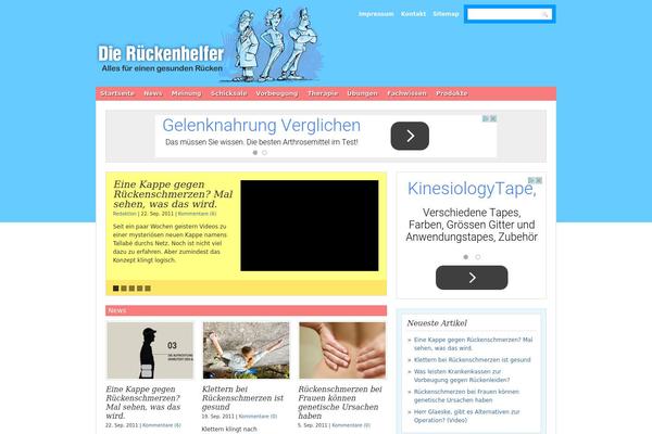 Wp-prosper-prem theme site design template sample