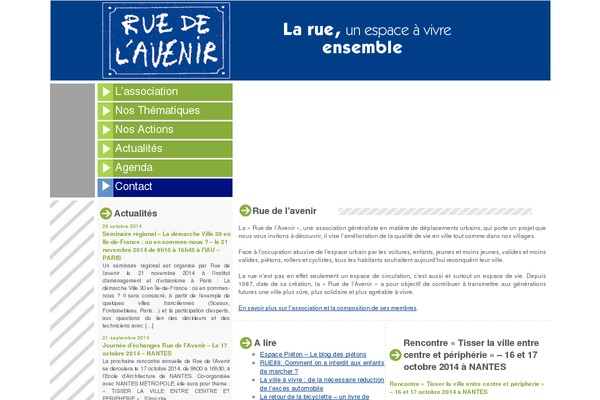 ruedelavenir.com site used Rda