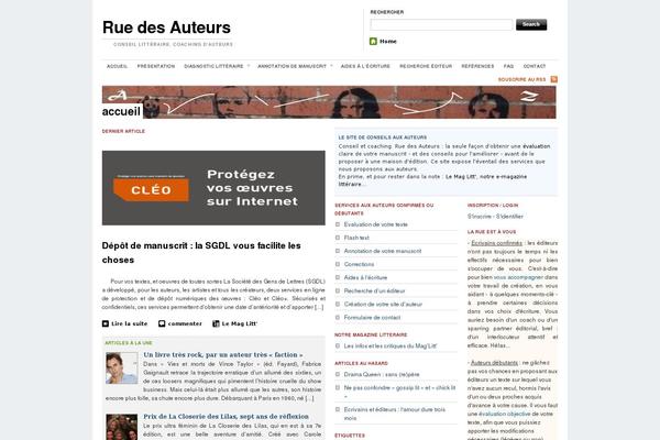 The Morning After theme site design template sample