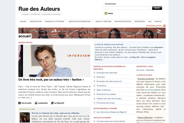 The Morning After theme site design template sample