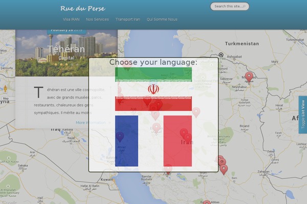 Explorable theme site design template sample