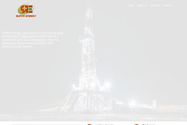 Petroleum theme site design template sample