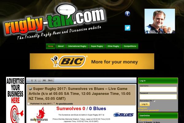 Site using Cbxuseronline plugin