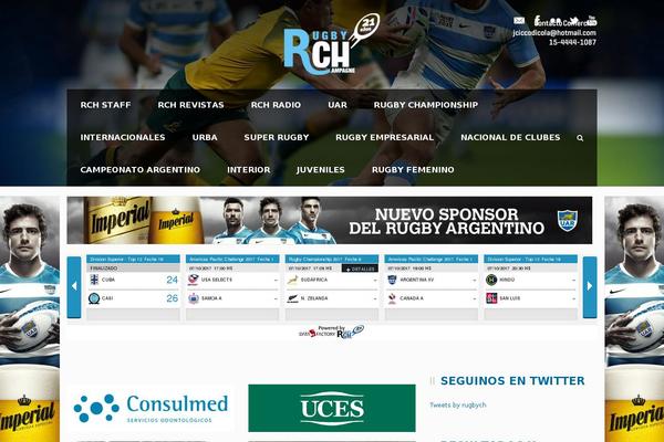 Site using Goodlayers-soccer plugin