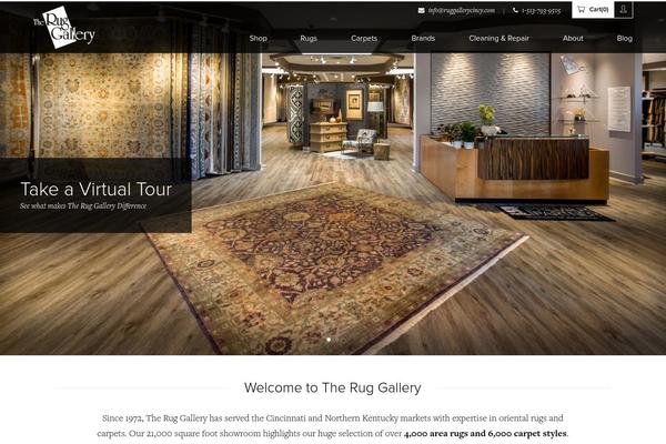 ruggallerycincy.com site used Perspective-theme