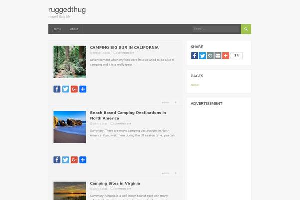 Site using Display posts in grid layout without coding - Content Views plugin