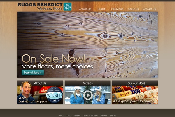 Site using Foobox plugin