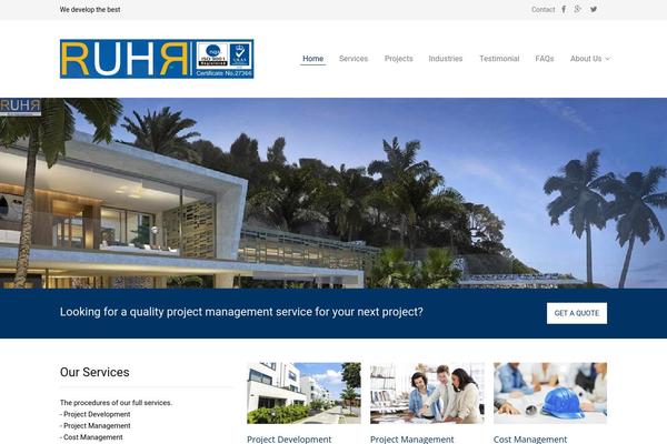 ruhr-thailand.com site used Tm-builder