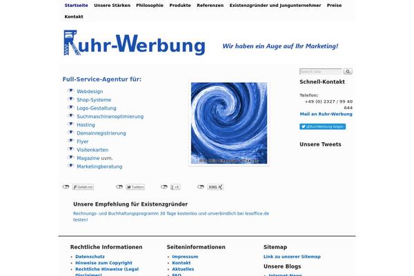 Weaver II theme site design template sample
