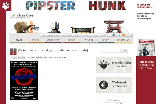 Olsen theme site design template sample