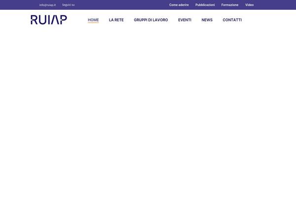 Academist theme site design template sample