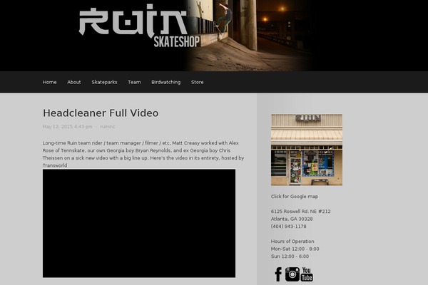 Retina theme site design template sample