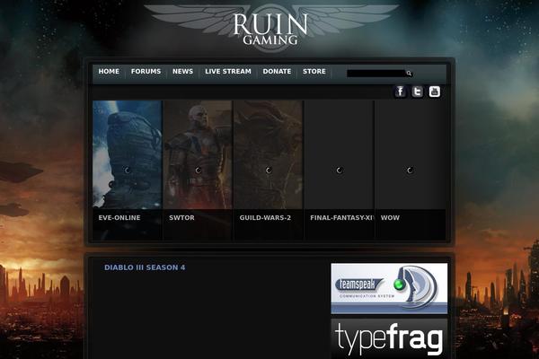 Site using WP Tiles plugin