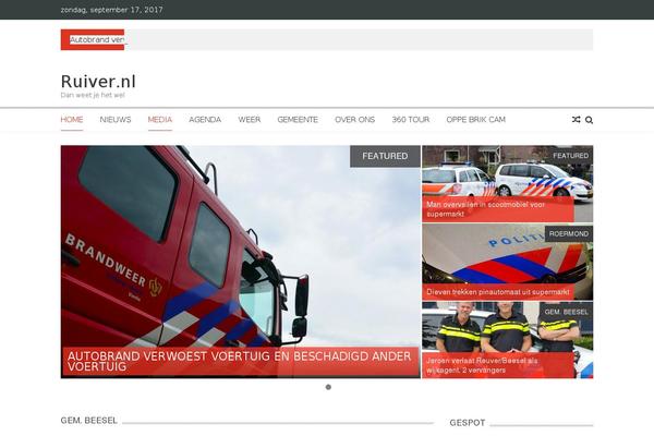 Site using Syndicate Press plugin